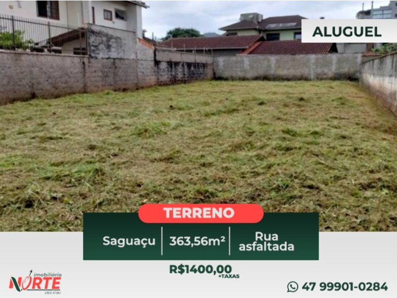 Lote/Terreno no bairro SAGUAÇU, em Joinville | Eu Corretor