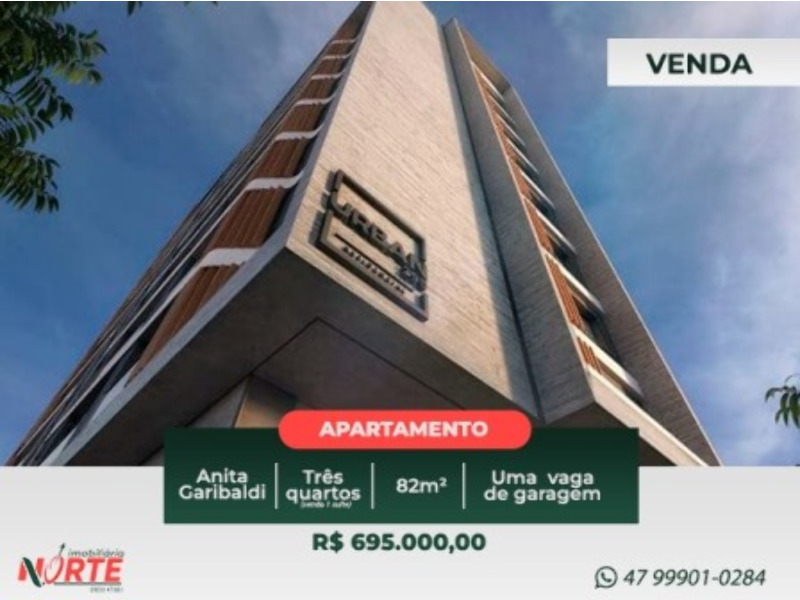 Apartamento de 3 quartos, no bairro ANITA GARIBALDI, em Joinville | Eu Corretor